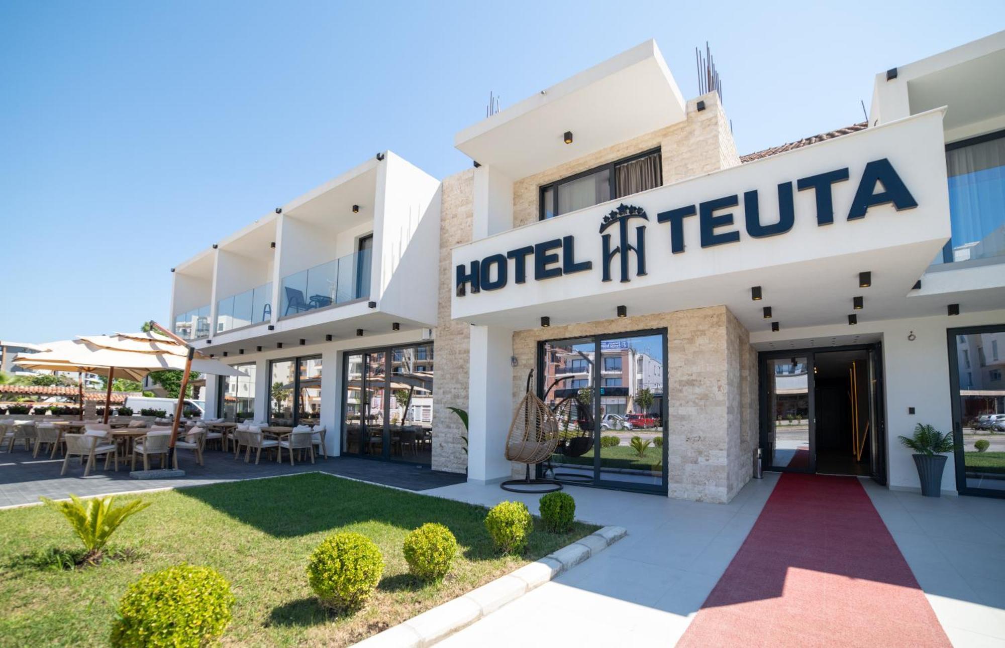 Hotel Teuta Улцинь Екстер'єр фото